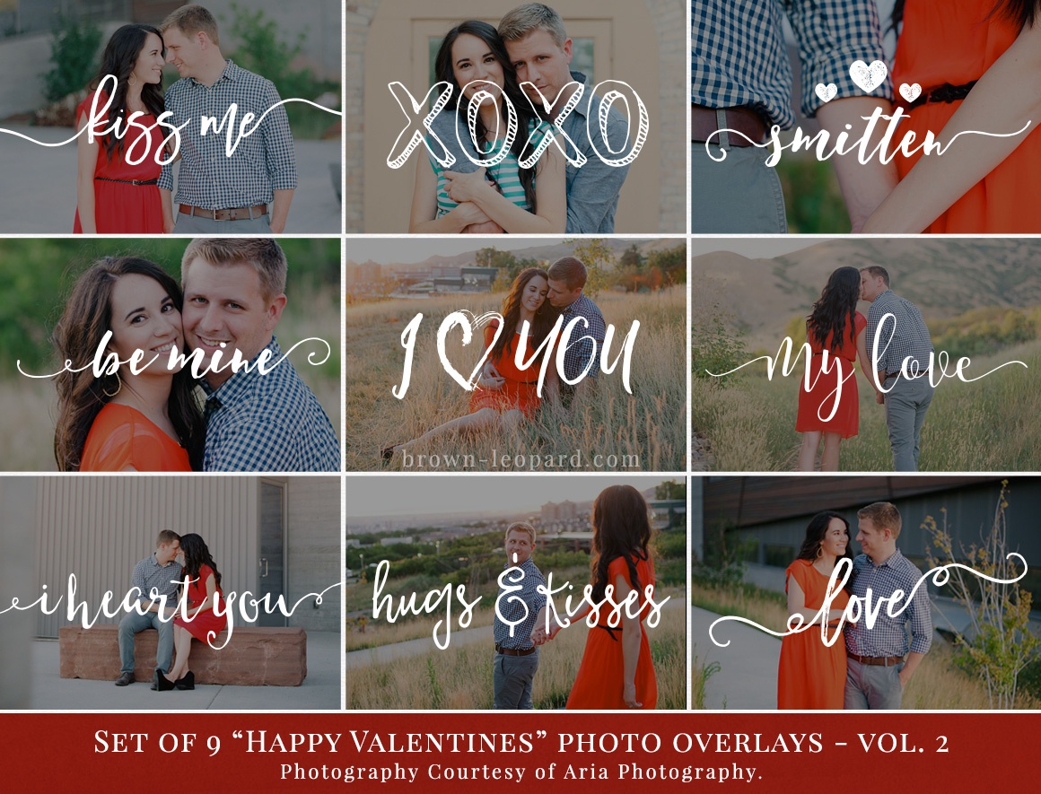 valentines photo overlays