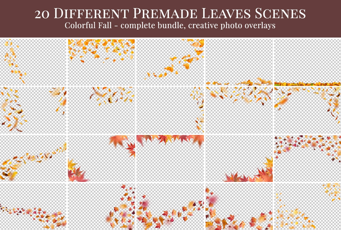 fall photo overlays
